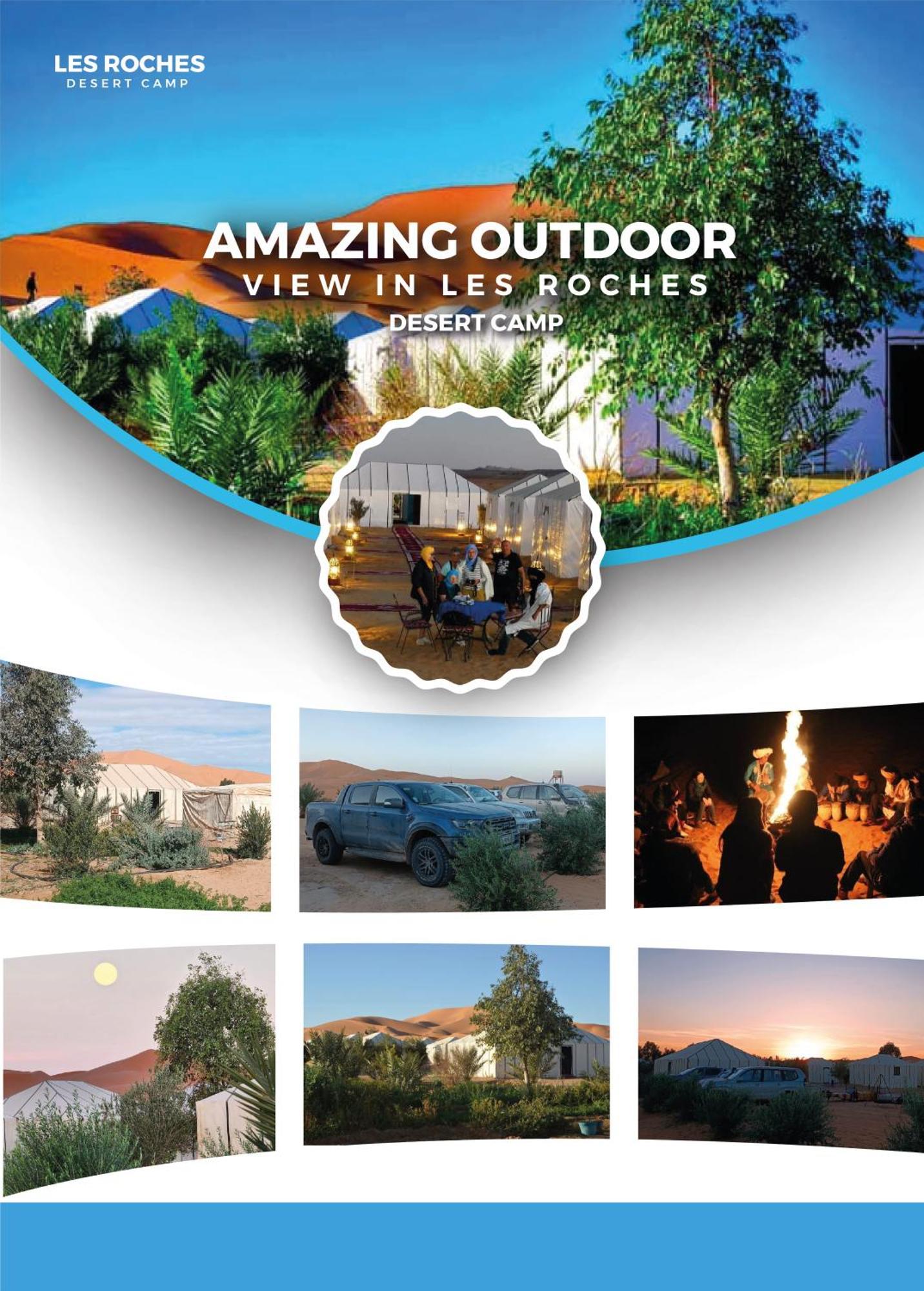 Les Roches Desert Camp 메르주가 외부 사진